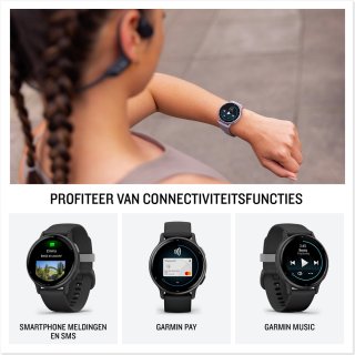 Garmin Vivoactive 5 Sporthorloge Zwart