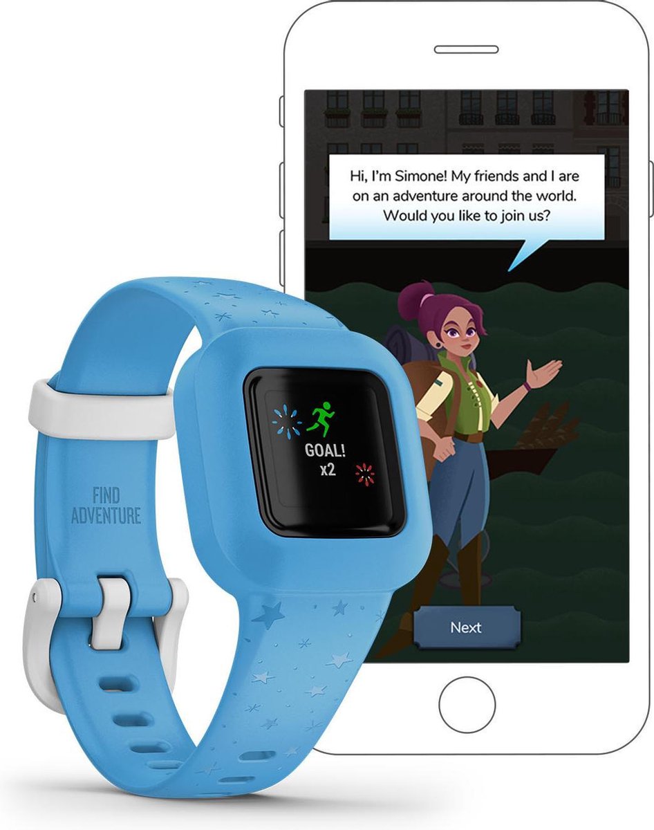 Garmin Vivofit Junior 3 Blauw