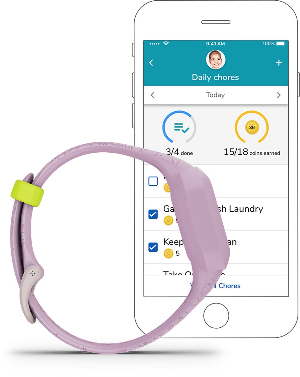 Garmin Vivofit Junior 3 Roze