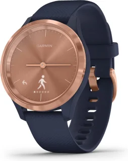 Garmin Vivomove 3S Hybrid Smartwatch Gold/Blue