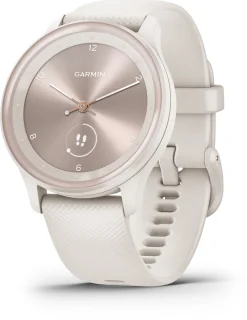 Garmin Vivomove Sport 40mm Ivoor Peach Gold Hybrid Smartwatch