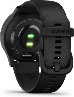Garmin Vivomove Sport Hybrid Smartwatch 40mm Zwart