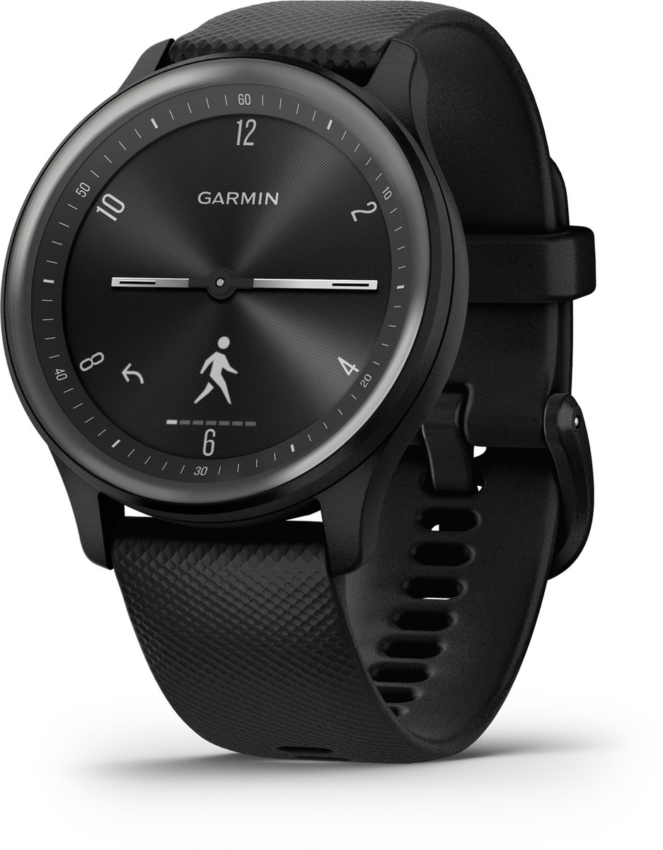 Garmin Vivomove Sport Hybrid Smartwatch 40mm Zwart