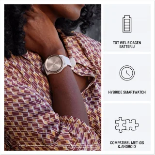 Garmin vivomove Trend dames 40mm Mist Grey