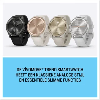 Garmin vivomove Trend dames smartwatch 40mm zwart