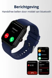 GlucoMeter Smartwatch - Zwart