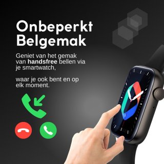 GØDLY 45 Premium Smartwatch Zwart