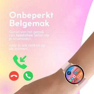 GØDLY® Amoled Smartwatch 46mm Roze