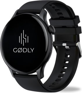 GØDLY Amoled Smartwatch 46mm Zwart