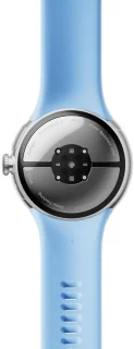 Google Pixel Watch 2 Zilver Blauw Sportbandje