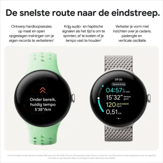 Google Pixel Watch 3 41mm Zilver/Porselein