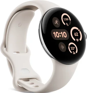 Google Pixel Watch 3 41mm Zilver/Porselein