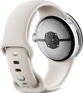 Google Pixel Watch 3 41mm Zilver/Porselein