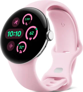 Google Pixel Watch 3 41mm Zilver/Roze