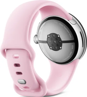 Google Pixel Watch 3 41mm Zilver/Roze