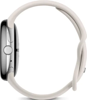 Google Pixel Watch 3 45mm Zilver/Porselein