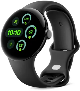 Google Pixel Watch 3 Smartwatch 45mm Zwart