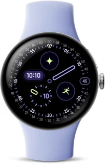 Google Pixel Watch 4 Smartwatch 41mm Silver/Iris