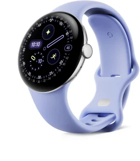 Google Pixel Watch 4 Smartwatch 41mm Silver/Iris