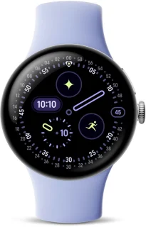 Google Pixel Watch 4 Smartwatch 41mm Silver/Iris