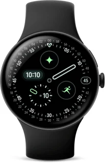 Google Pixel Watch 4 Smartwatch 45mm Obsidian