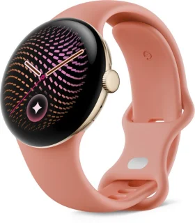 Google Pixel Watch 5 smartwatch 41 mm wifi goudkleurig/rosé sportbandje