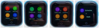 GPSHorlogeKids Base Zwart II GPS Horloge Kind Smartwatch