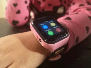 GPSHorlogeKids Base Zwart II GPS Horloge Kind Smartwatch