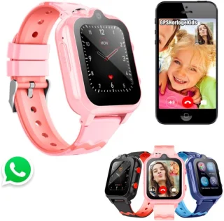 GPSHorlogeKids© DUO Roze GPS horloge kind smartwatch