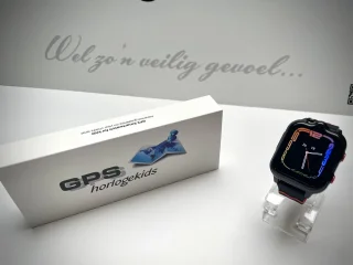 GPSHorlogeKids© DUO Zwart - GPS Horloge Kind Smartwatch