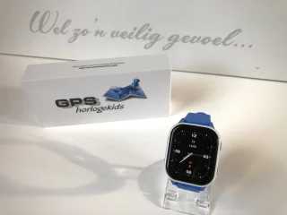 GPSHorlogeKids Edge Pro Blauw - GPS horloge kind smartwatch