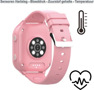 GPSHorlogeKids© Edge Pro Roze GPS horloge kind smartwatch
