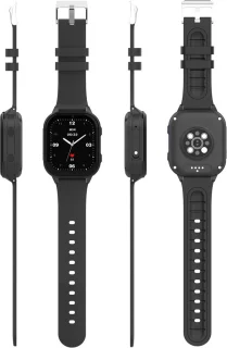 GPSHorlogeKids Edge Pro Zwart - GPS Horloge Kind Smartwatch