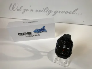 GPSHorlogeKids Edge Pro Zwart - GPS Horloge Kind Smartwatch
