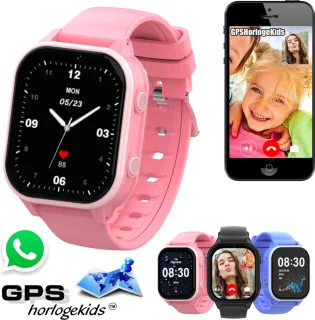 GPSHorlogeKids Edge Roze - GPS Horloge Kind Smartwatch