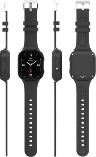 GPSHorlogeKids© Edge Zwart - GPS Horloge Kind Smartwatch