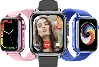 GPSHorlogeKids© Flux Blauw Smartwatch Kind 2025 Inclusief SIM