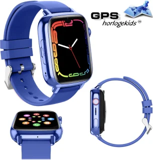GPSHorlogeKids© Flux Blauw Smartwatch Kind 2025 Inclusief SIM