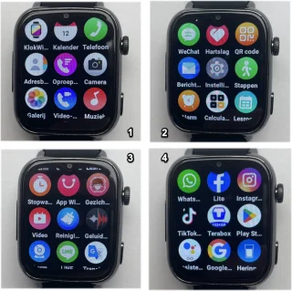 GPSHorlogeKids© Flux Roze - GPS Horloge Kind Smartwatch 2025
