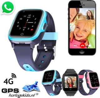 GPSHorlogeKids Fox Blauw Smartwatch Kind 4G