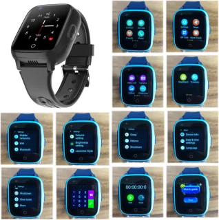 GPSHorlogeKids Fox Zwart GPS Horloge Kind Smartwatch 4G