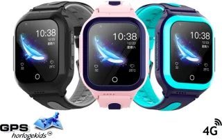 GPSHorlogeKids© OMNI Blauw GPS Horloge Kind Smartwatch