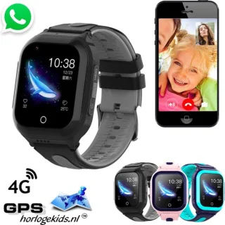 GPSHorlogeKids© OMNI Zwart Smartwatch Kids