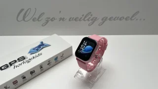 GPSHorlogeKids© PAX Roze Kinder Smartwatch 2025