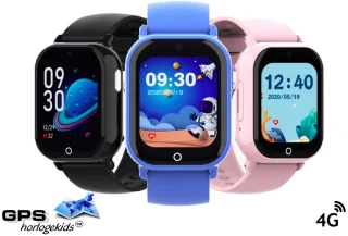 GPSHorlogeKids PAX Zwart Kinder Smartwatch 2025