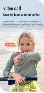 GPSHorlogeKids TINY Blauw Kinder Smartwatch 4G