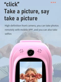 GPSHorlogeKids Tiny Zwart Smartwatch Kinderen