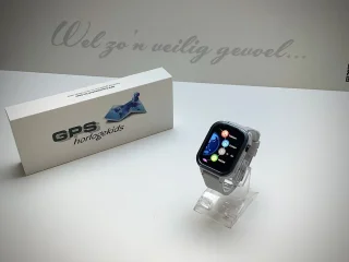 GPSHorlogeKids© Turn Grijs Smartwatch Kinderen