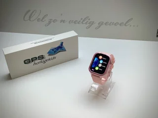 GPSHorlogeKids© Turn Roze GPS Horloge Kind Smartwatch