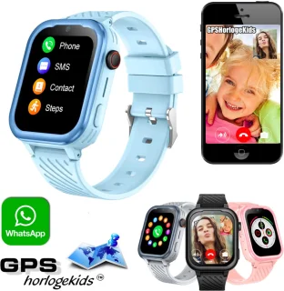 GPSHorlogeKids Turn Smartwatch voor kinderen - Blauw